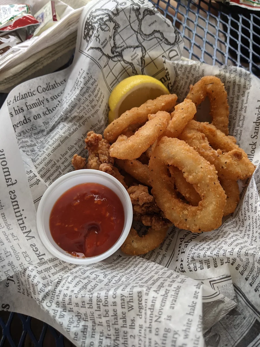 Calamari Onion Rings