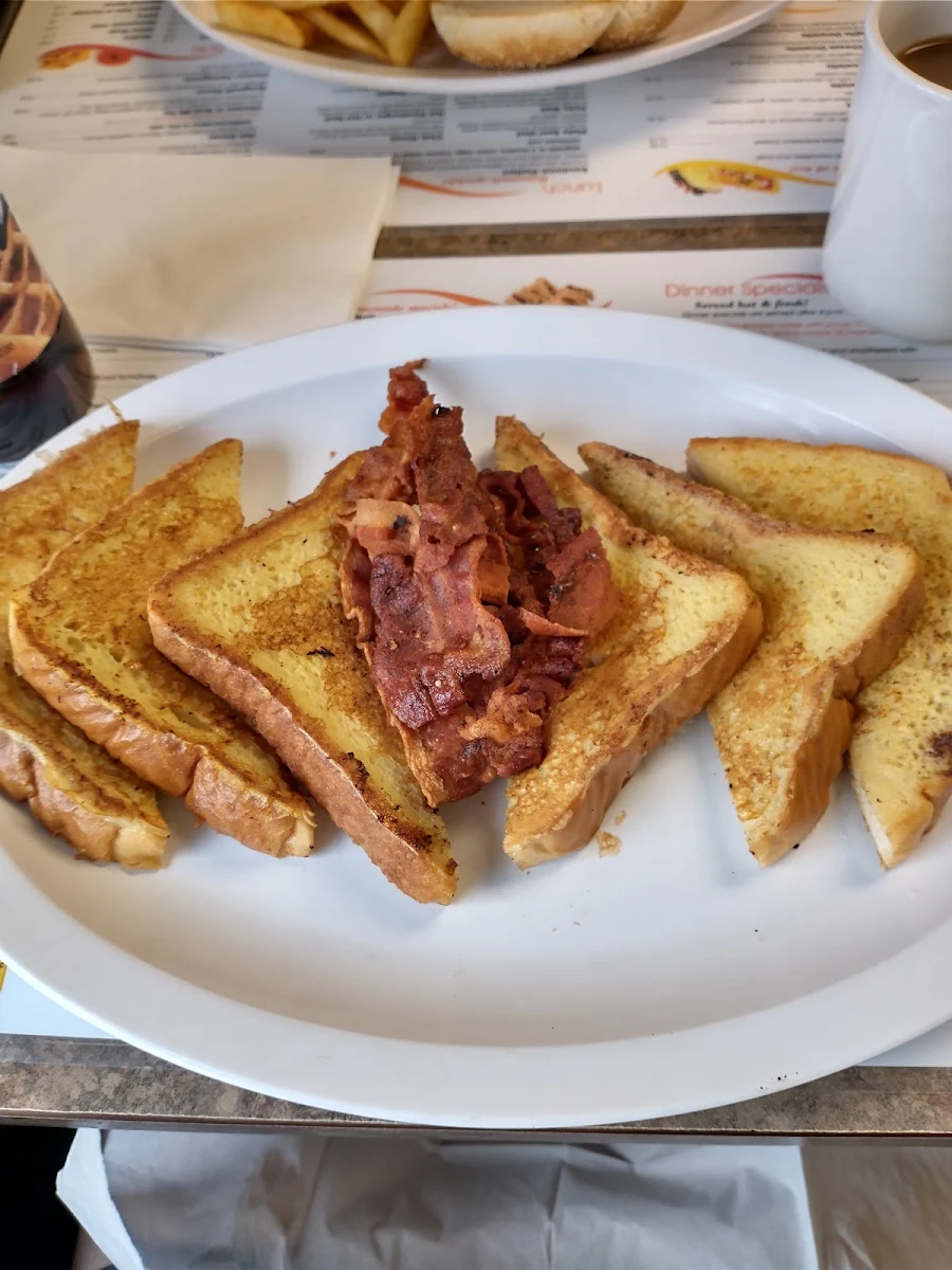 French Toast with Bacon