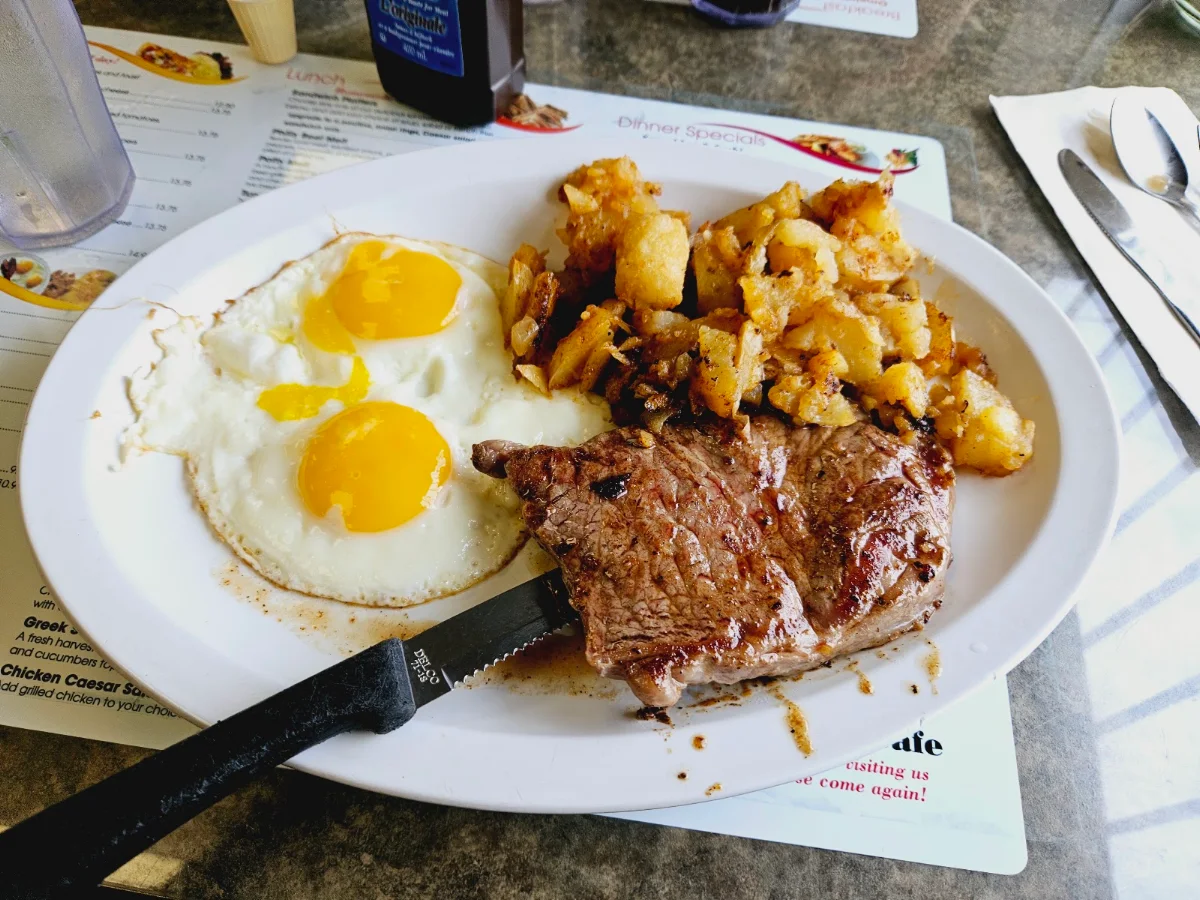 Steak and Eggs Breakfast