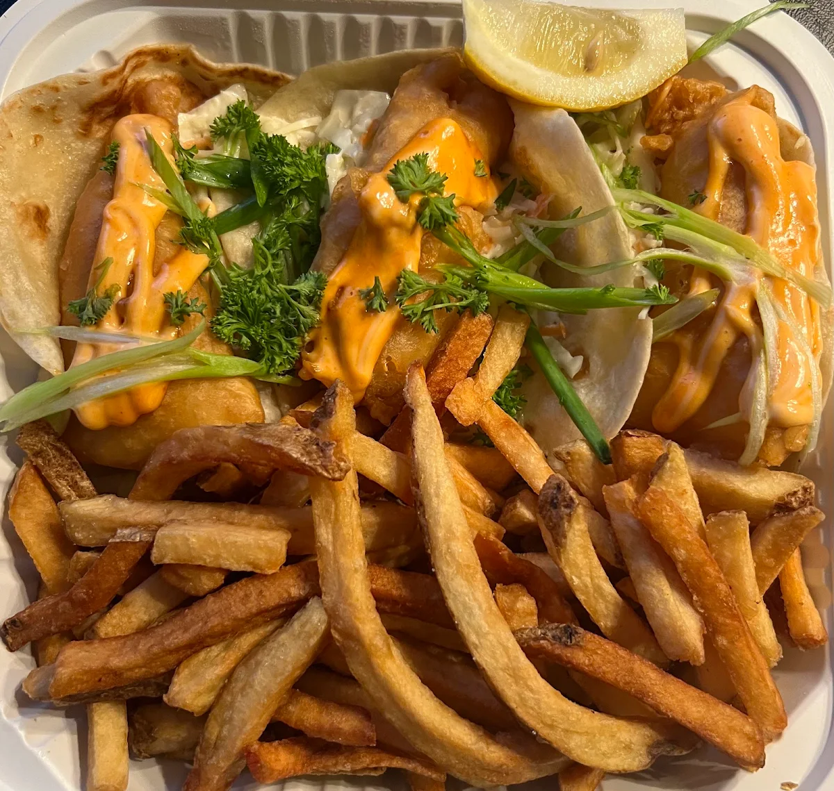Haddock Tacos