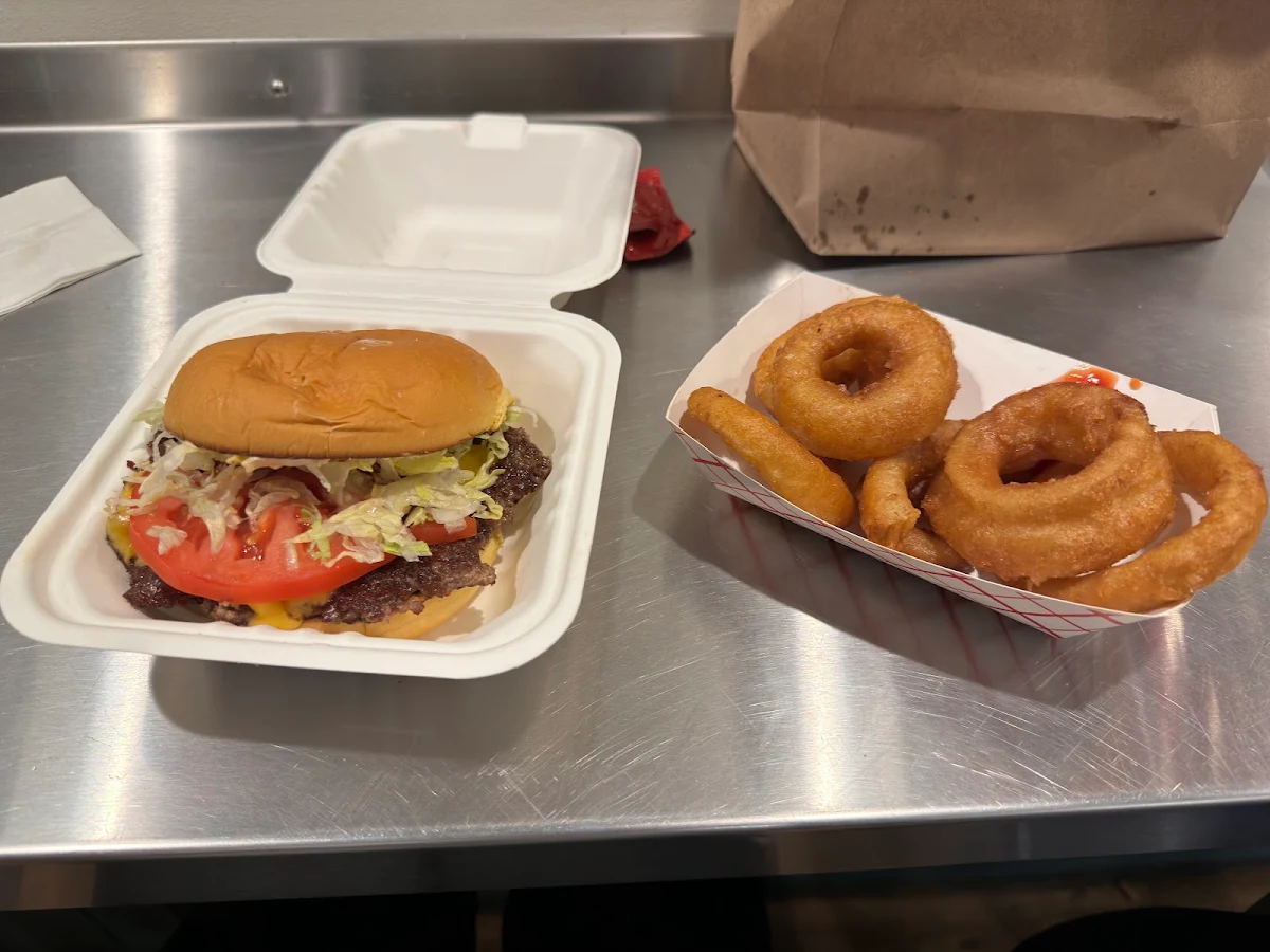 Double Cheeseburger with Bacon