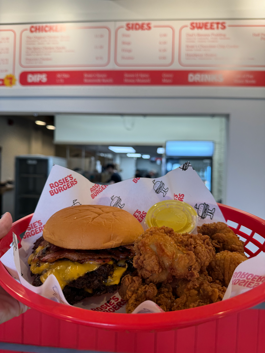 The Party Burger Combo