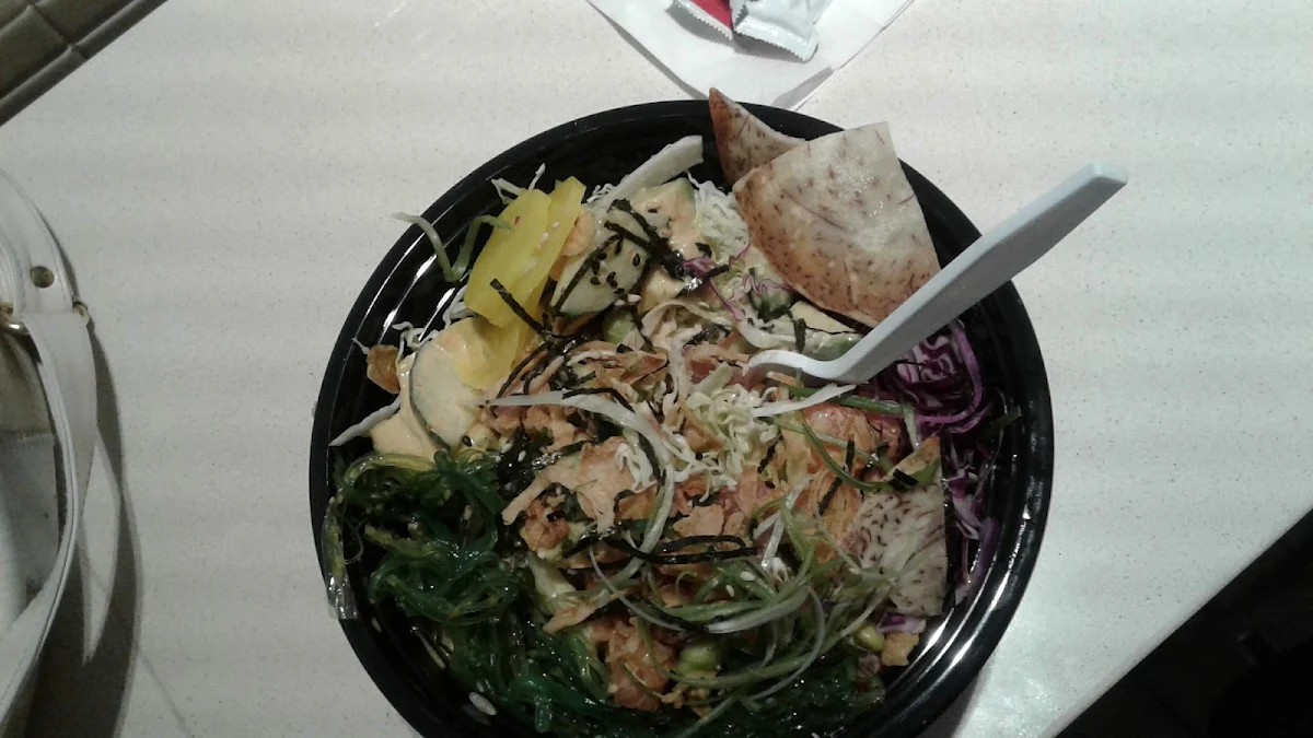 Salmon Tuna Poke Bowl