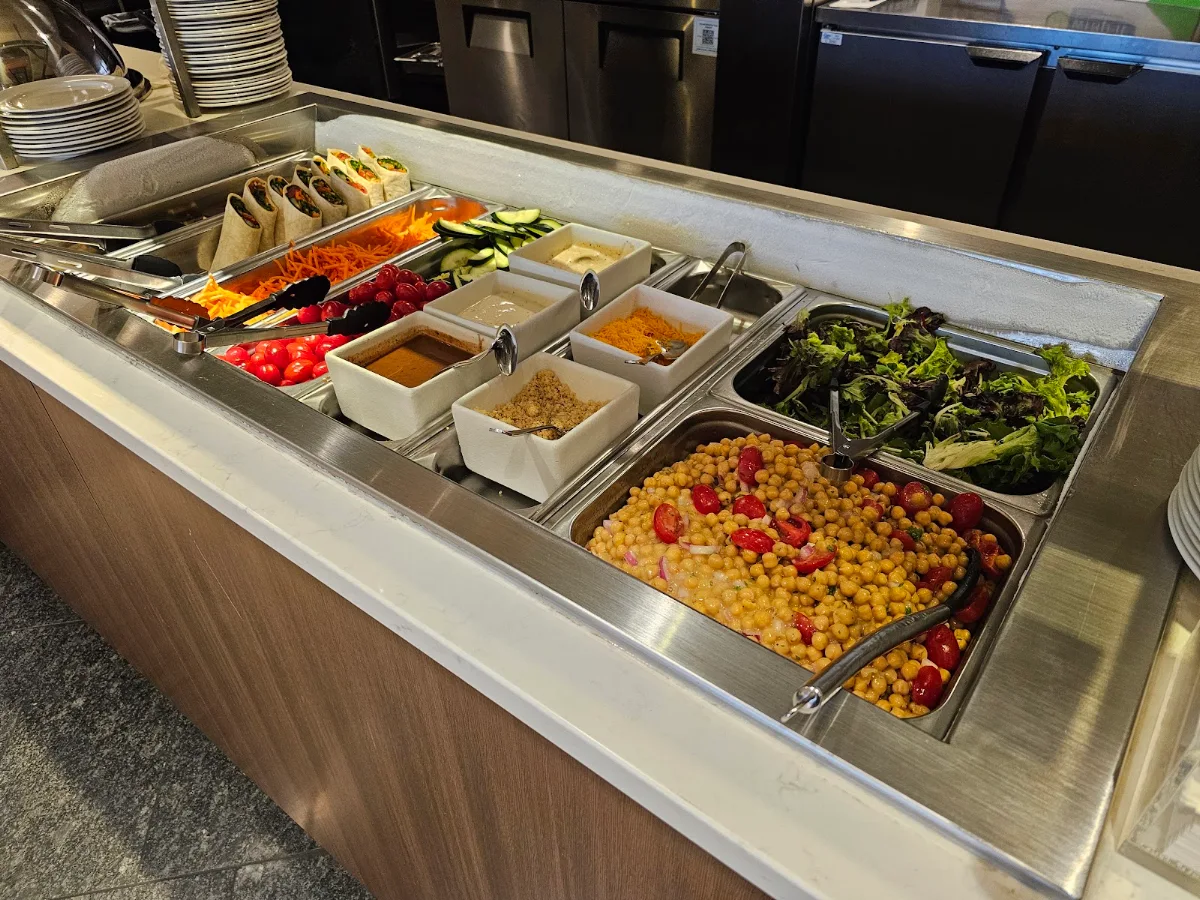Wraps and Salad Bar