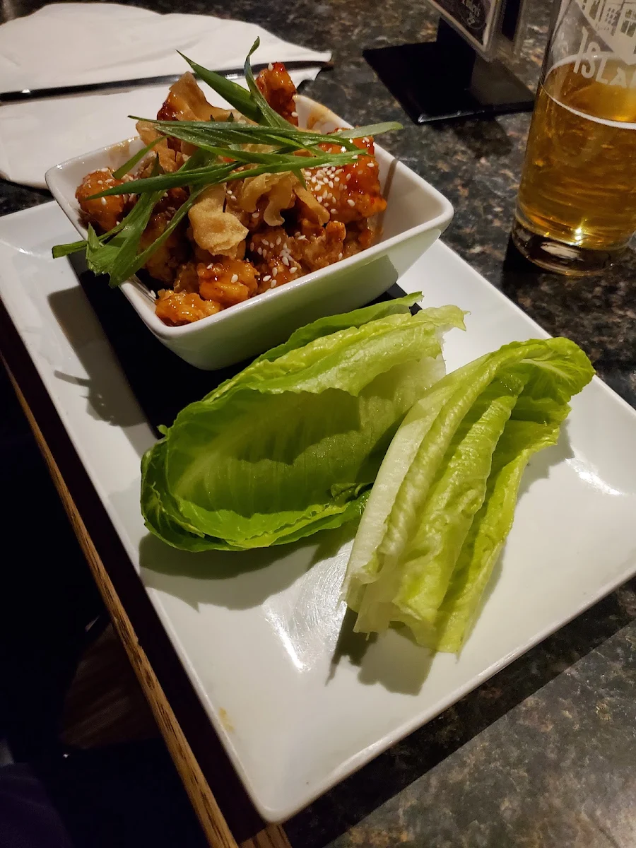Lettuce Wraps Appetizer