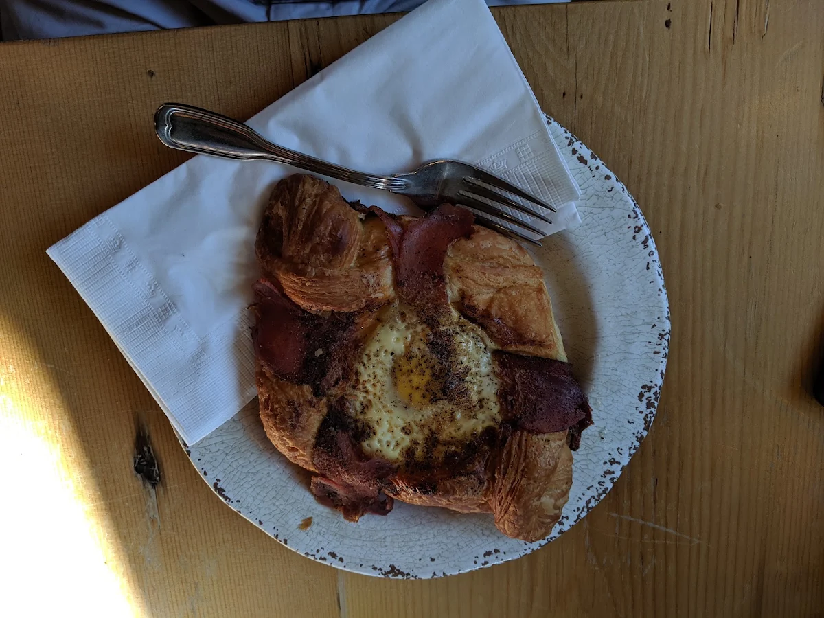 Egg and Bacon Croissant