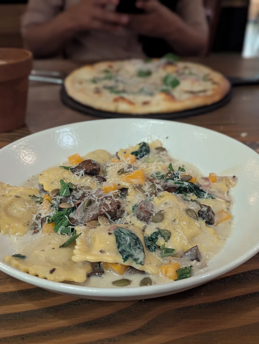 Butternut Ravioli, Del's Italian Kitchen