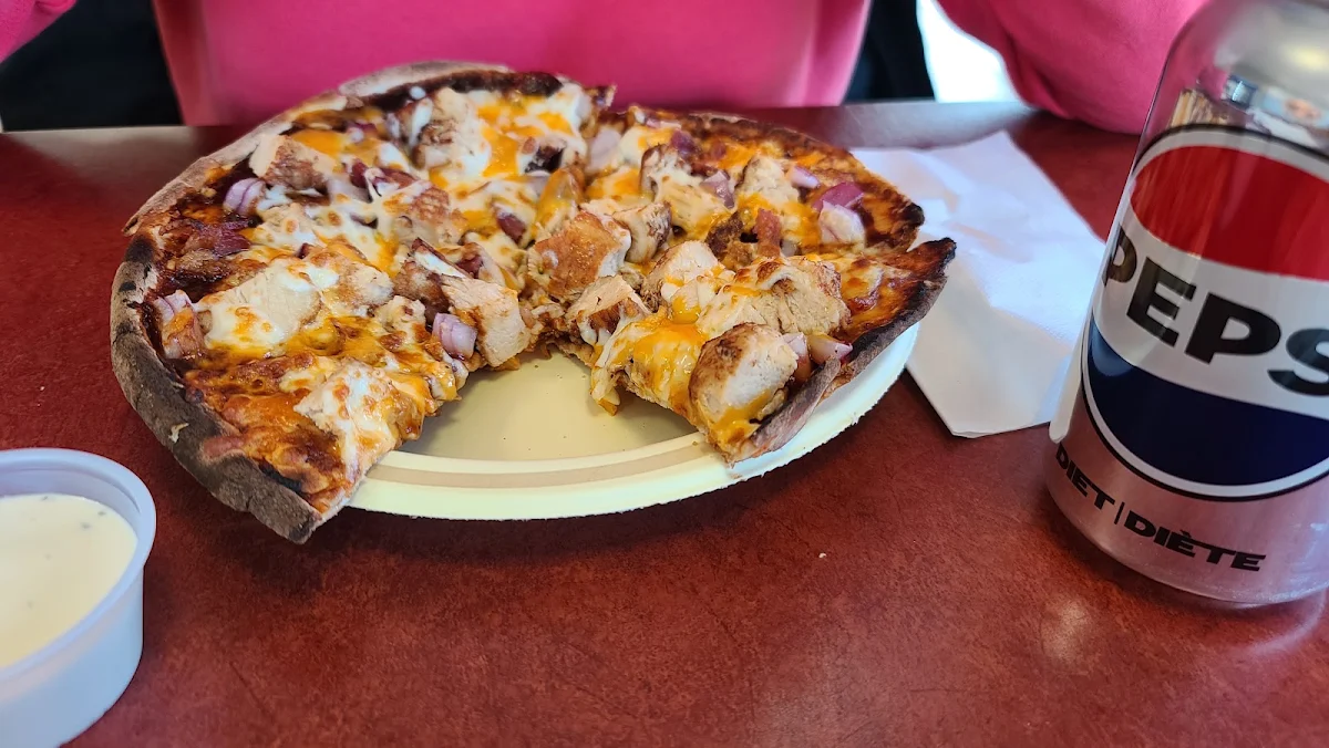 BBQ Chicken Pita Pizza