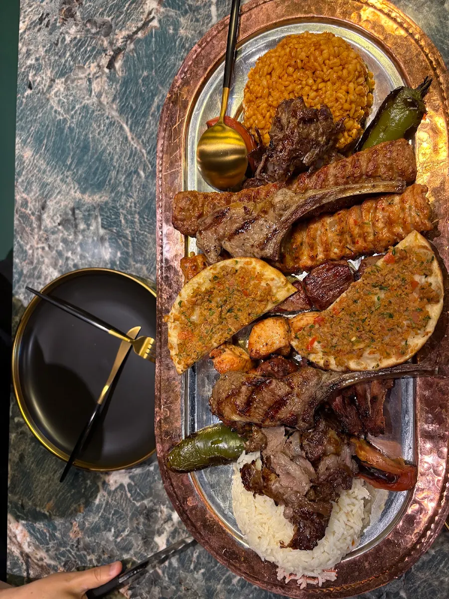 Karışık İzgara Mixed Platter 2 People