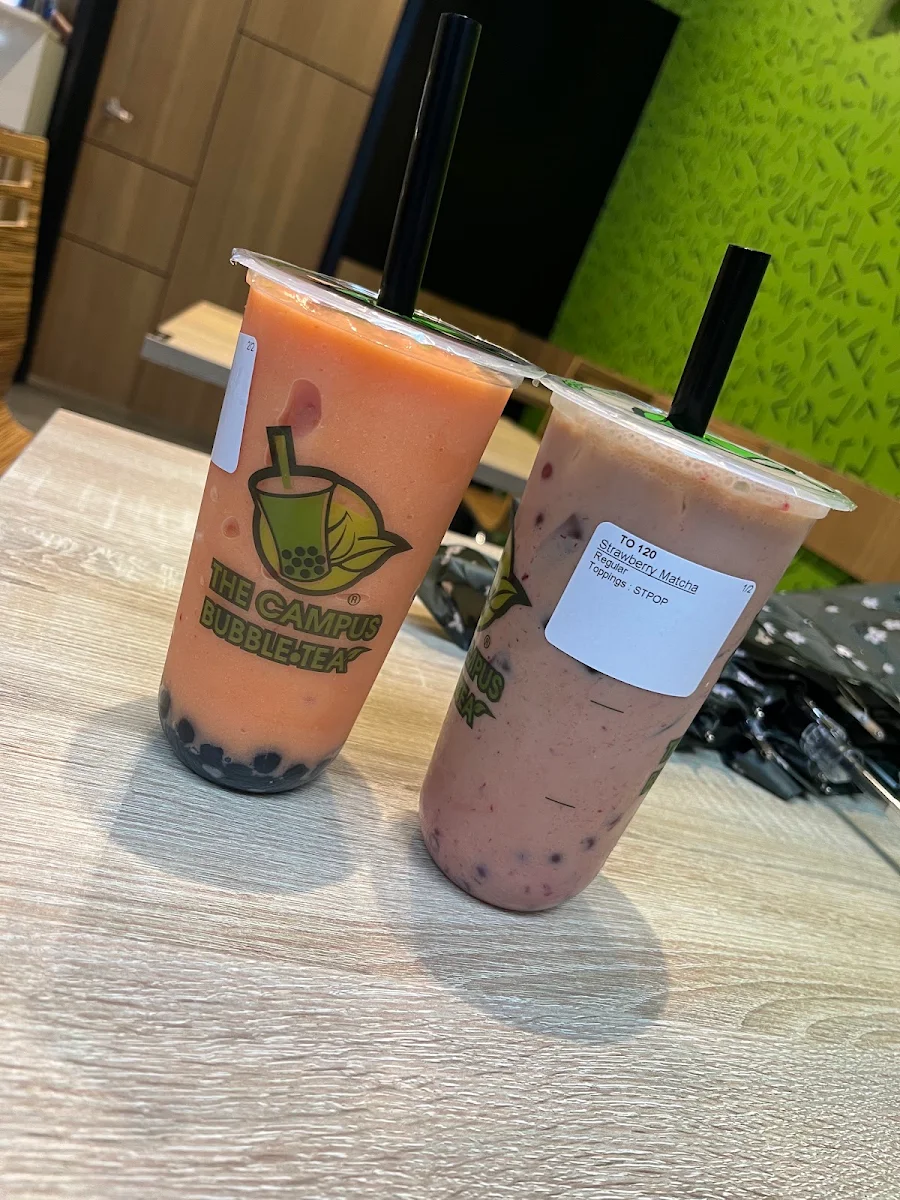 Strawberry Matcha Green Tea
