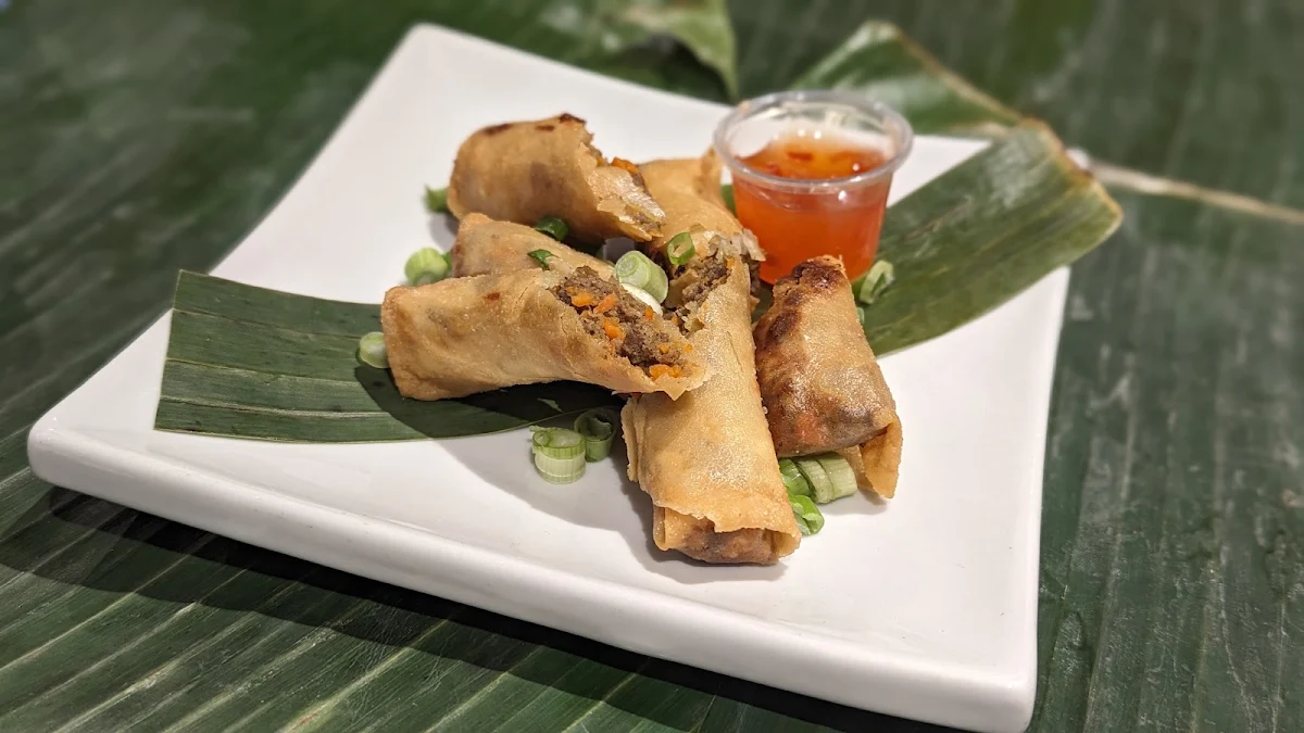 Beef Lumpia Spring Rolls 4pcs