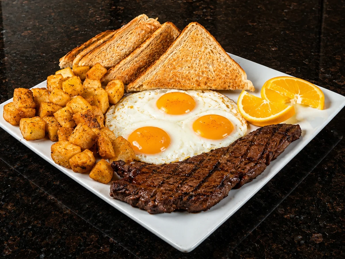 Breakfast Brunch - Steak & Eggs