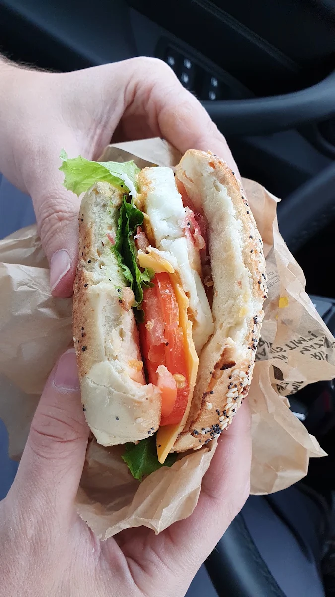 Bagel Bacon Egg and Cheese