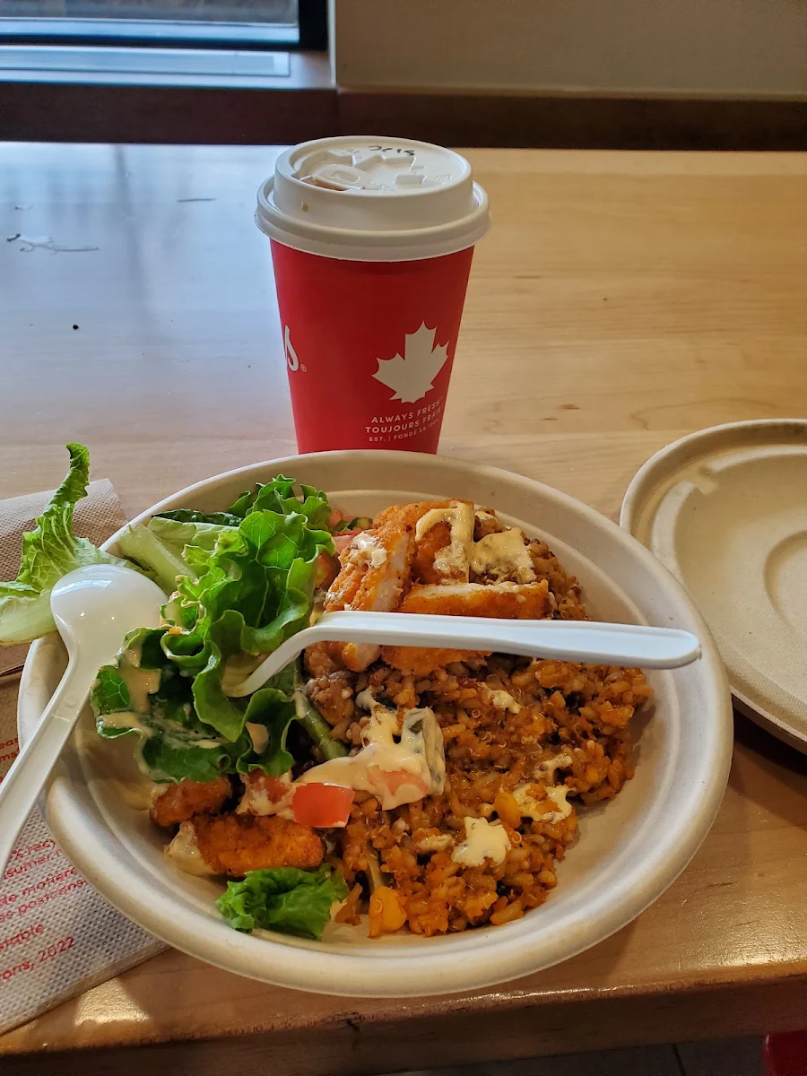 Habanero Chicken and Rice Bowl