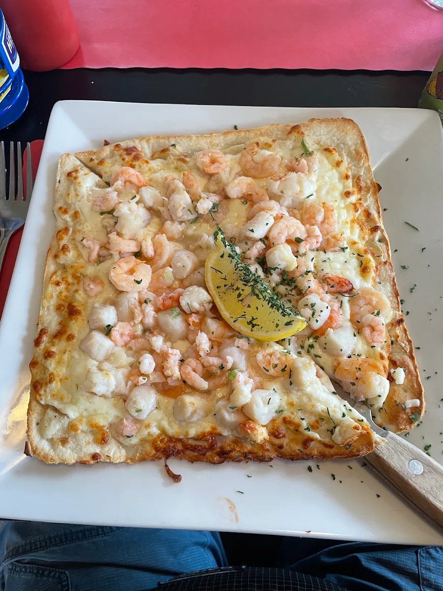 Pizza Fine Aux Fruits de Mer