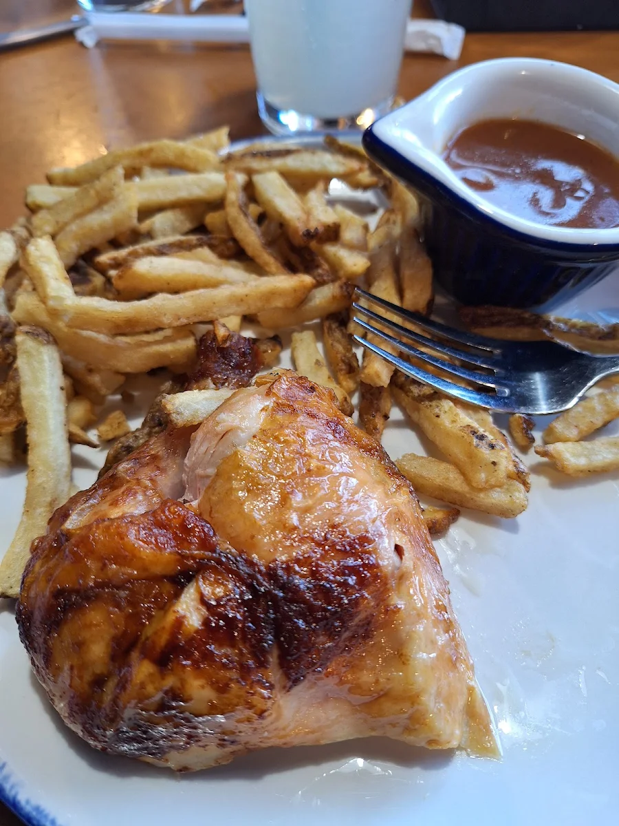Chicken and French Fries