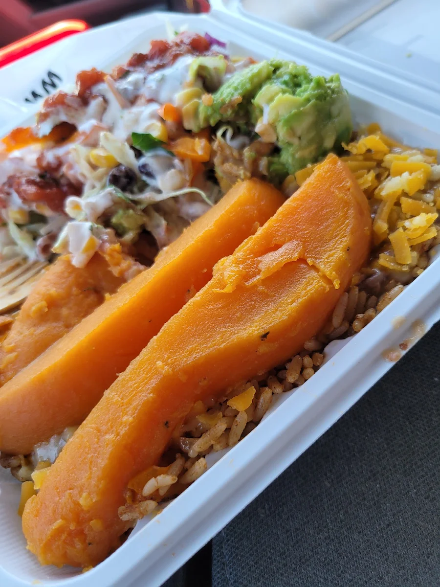 Naked Burrito Bowl Sweet Potato
