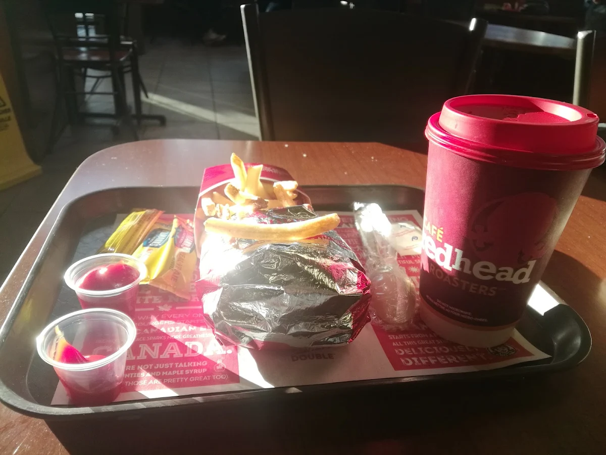 Burger Fries & Coffee