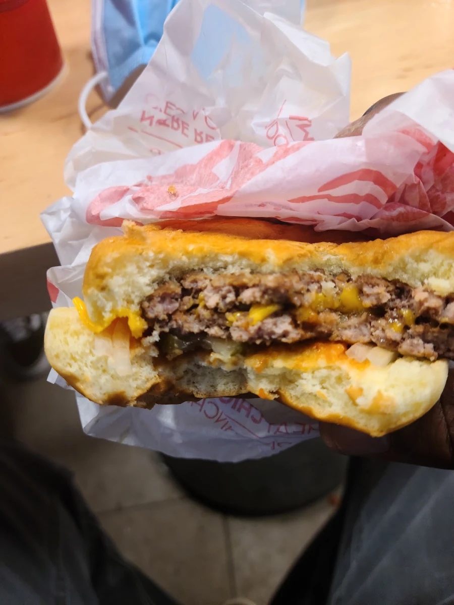 Raw Cheese Burger
