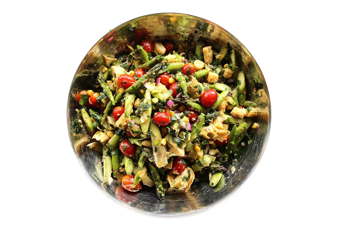 Artichoke & Asparagus Salad
