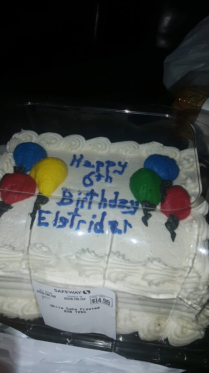 Vanilla Birthday Cake
