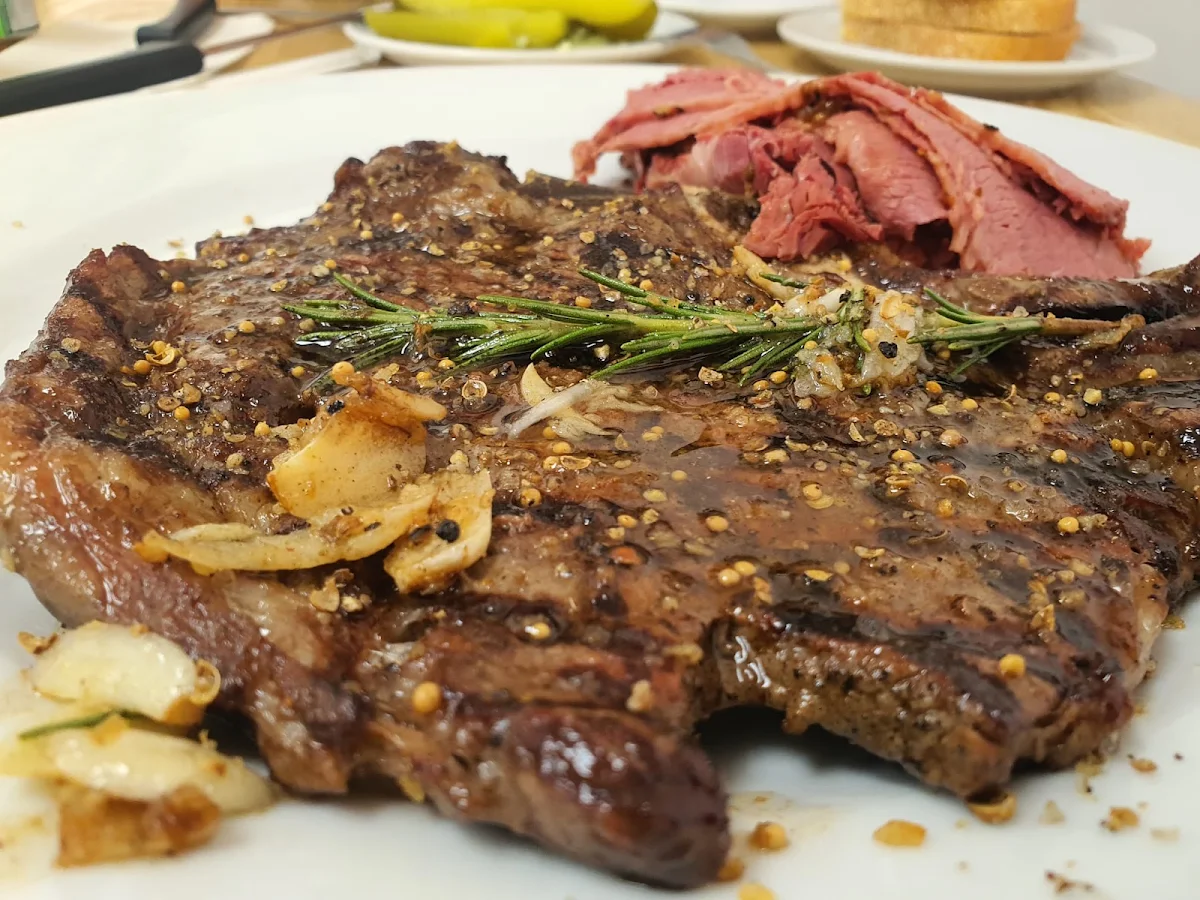 Repas Entrecôte RIB Steak Meal