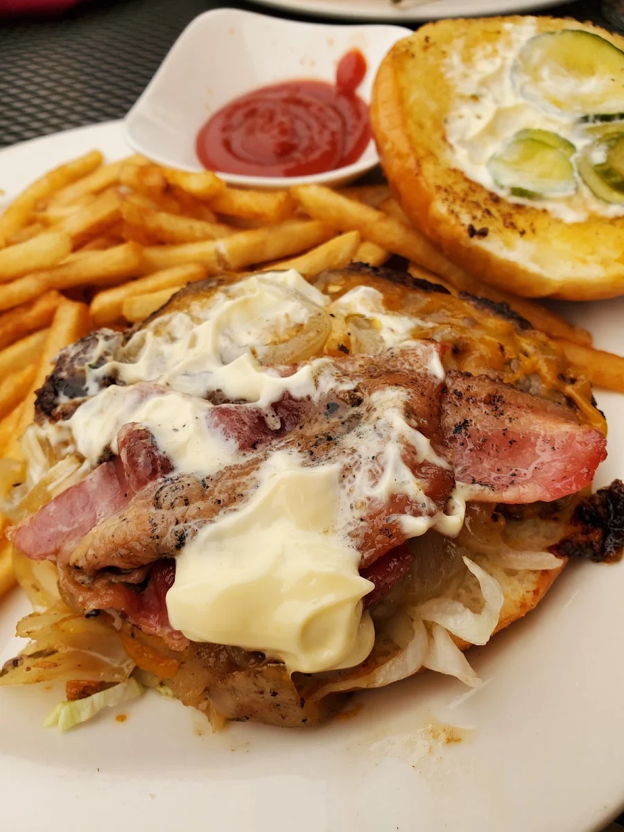 French Onion Burger
