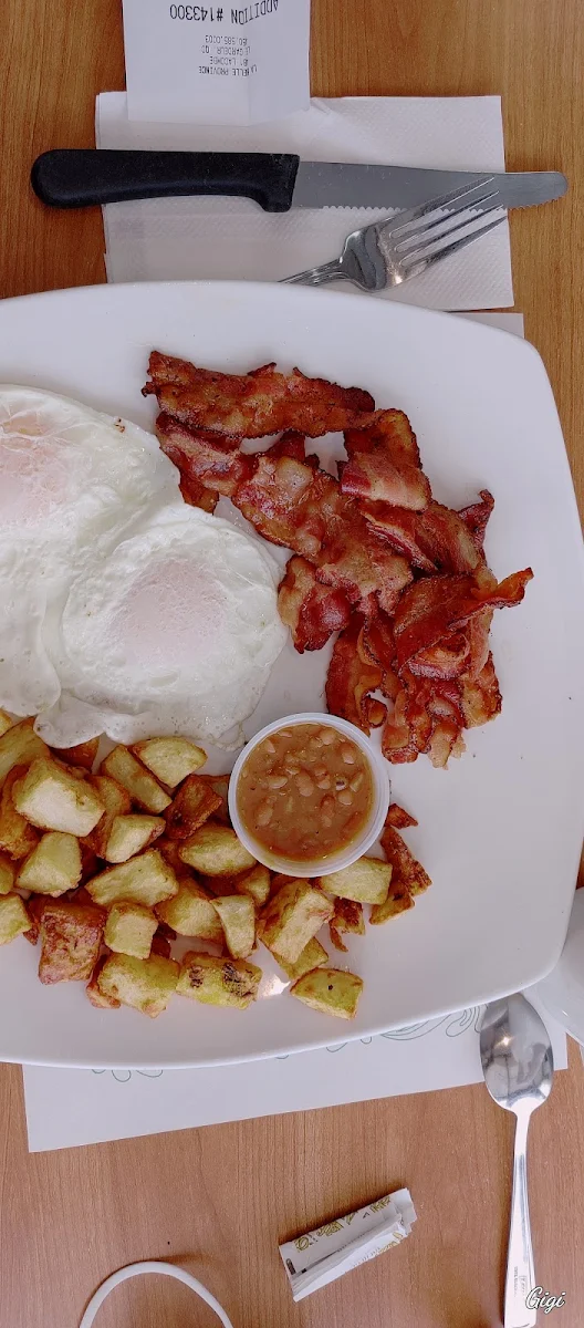 Eggs Any Style Bacon Home Fries