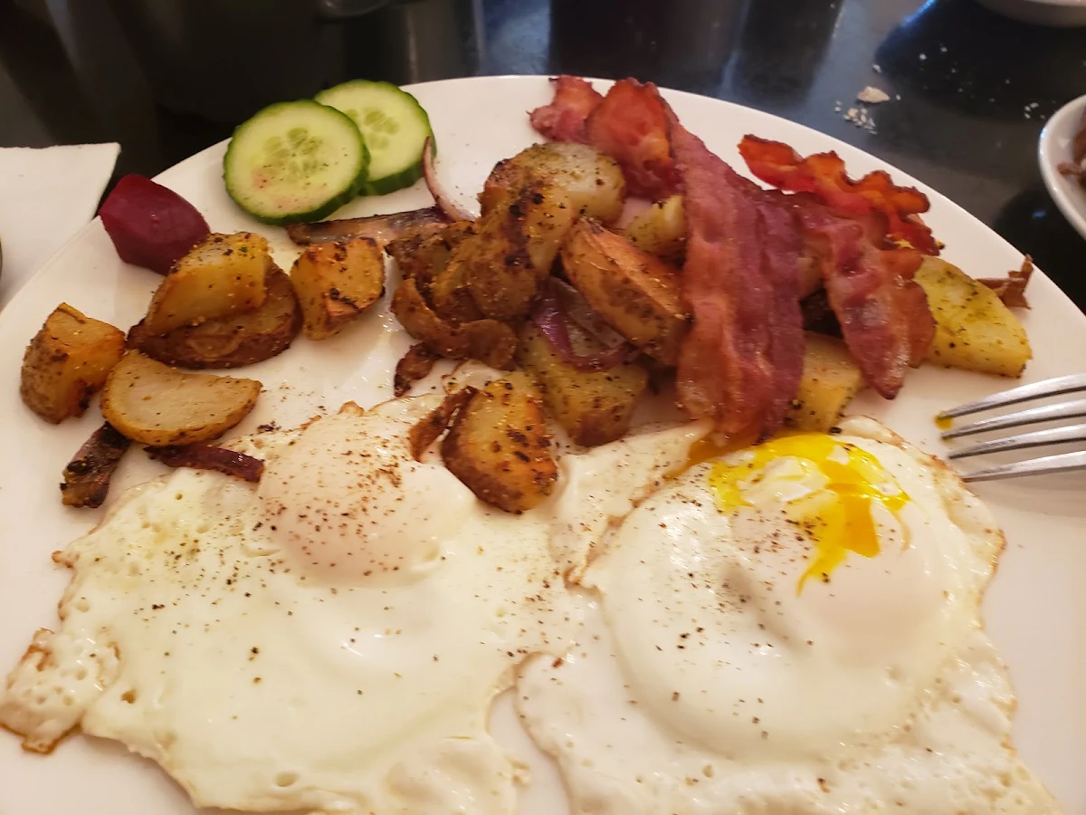 Bacon and Eggs Any Style