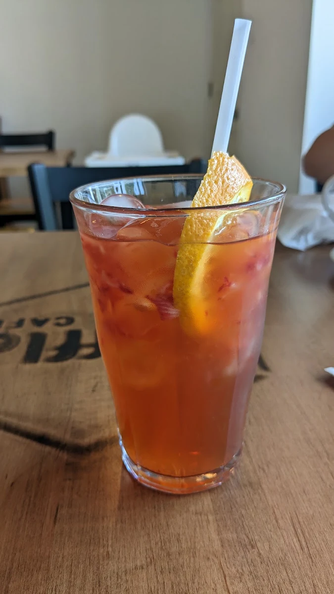 Orange Strawberry Peach Tea