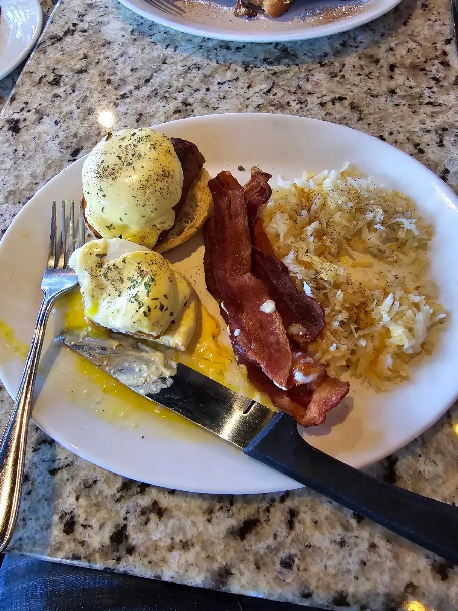 Chorizo Eggs Benedict
