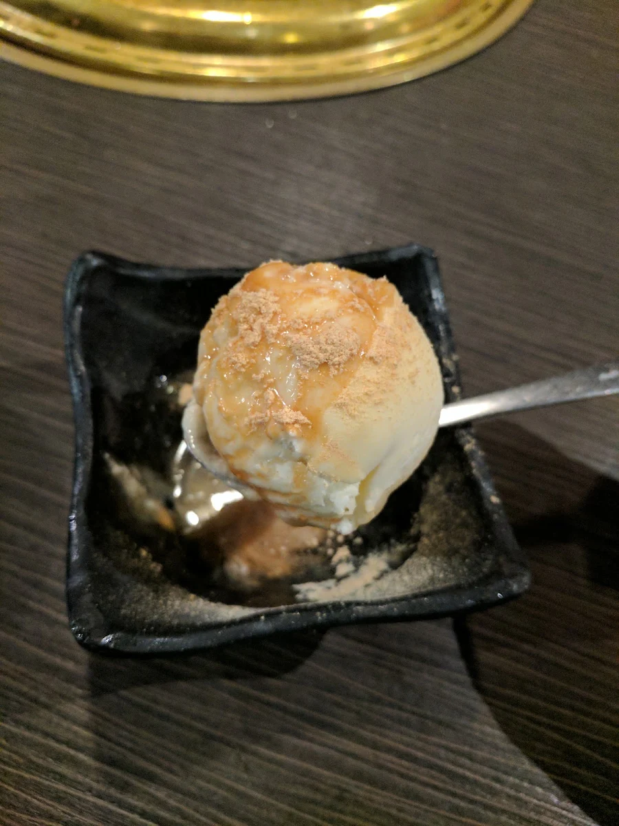 Maple Syrup Gyu-Kaku Ice Cream