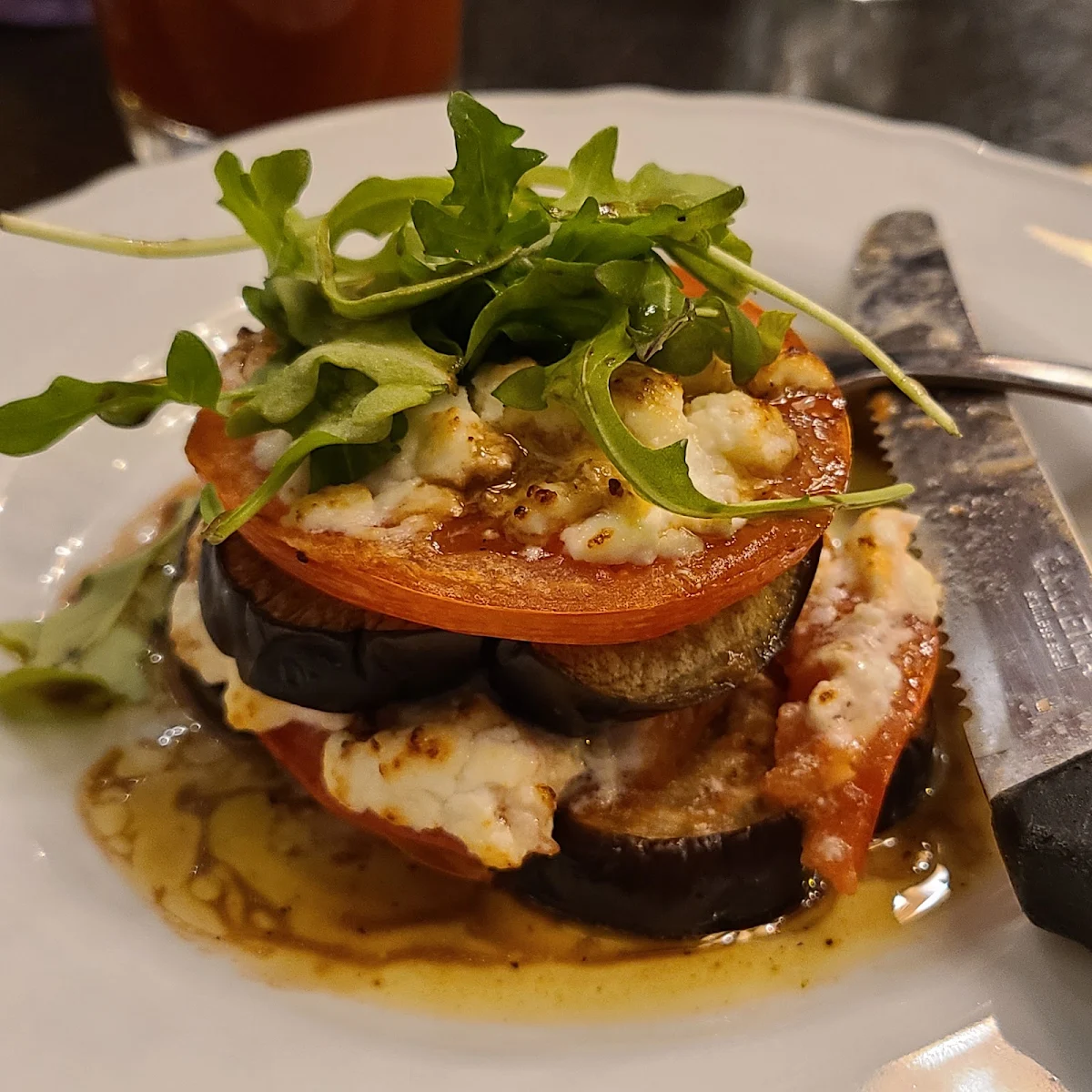 Aubergines Gratinées Aux Chèvre