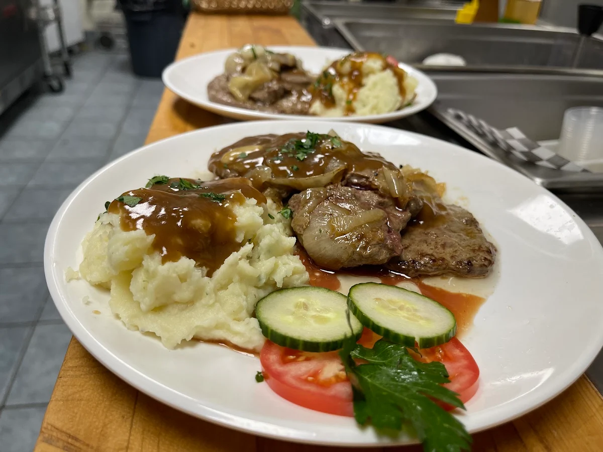 Served with Mashed Potato