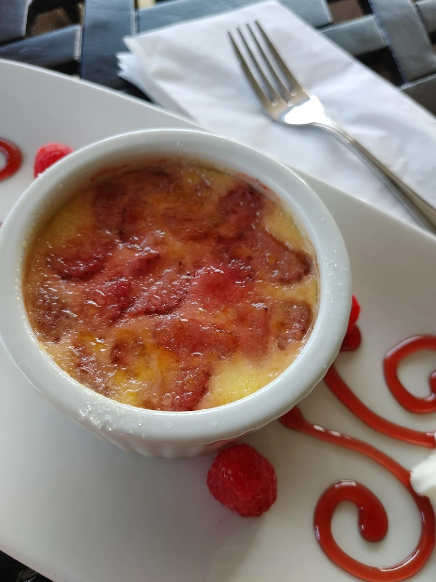 Peach Creme Brulee