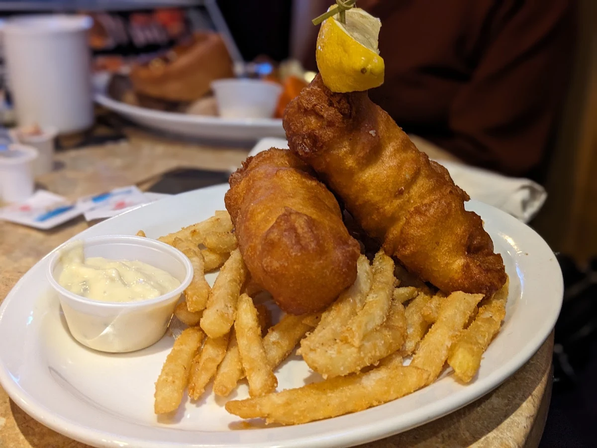 Two Pieces of Fish and Chips