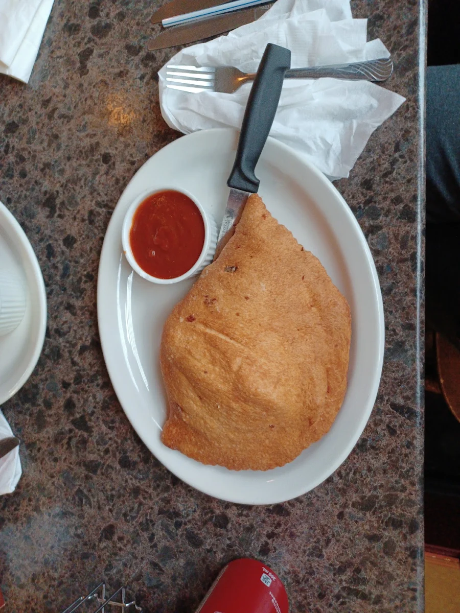 Custom Panzerotti & Caesar Salad