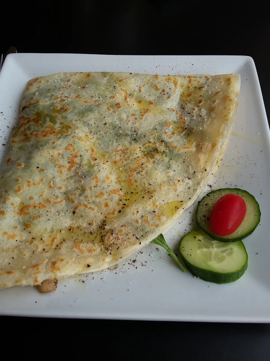 Chicken Bacon Pesto Crepe