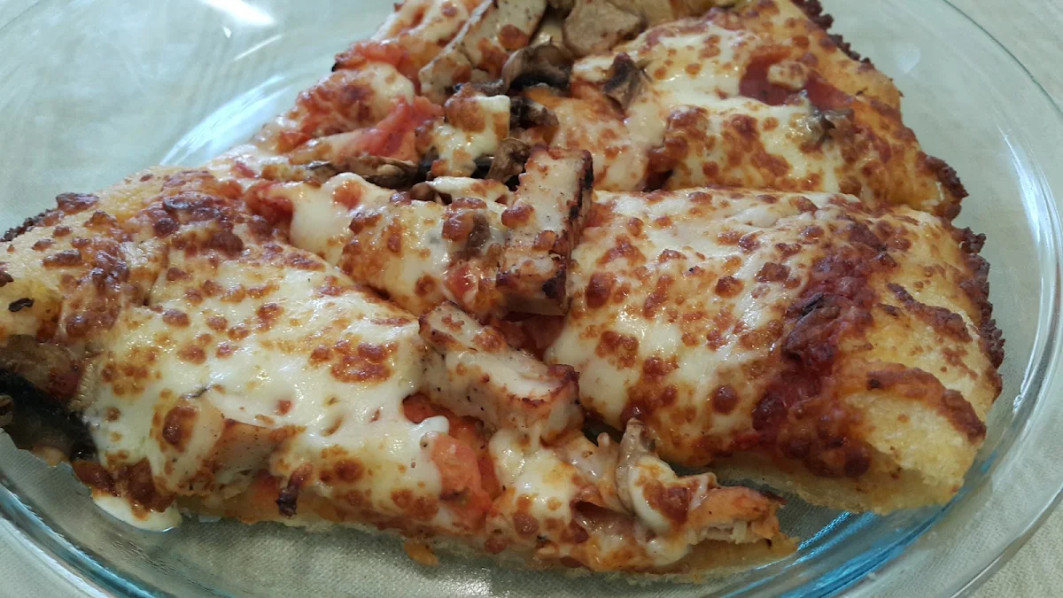 Mushroom and Double Cheese Pizza