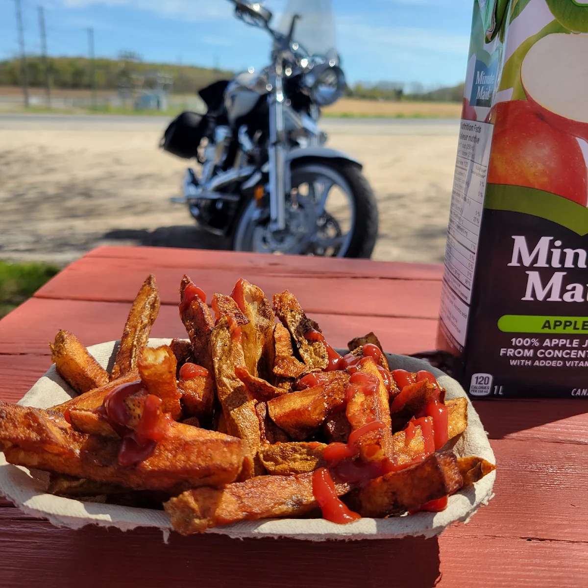 Sweet Potato Fry Poutine