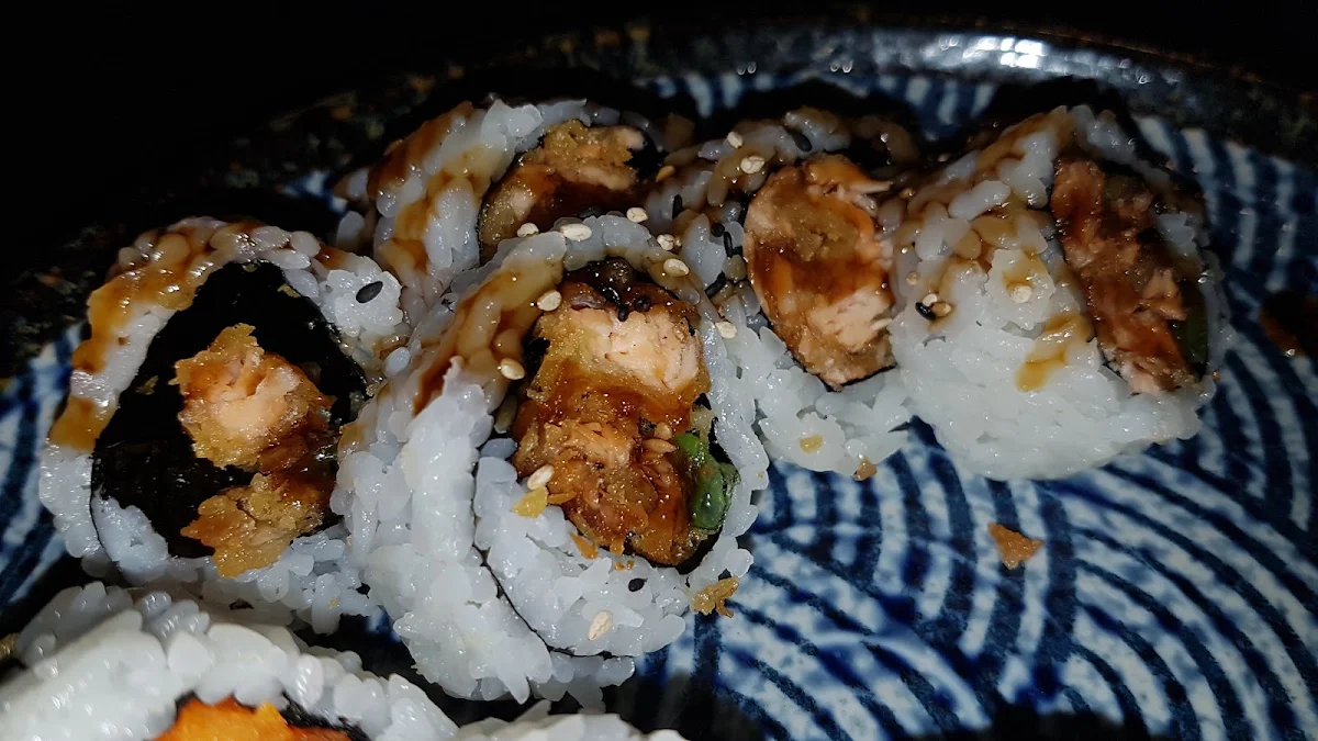 Yam Tempura Sushi