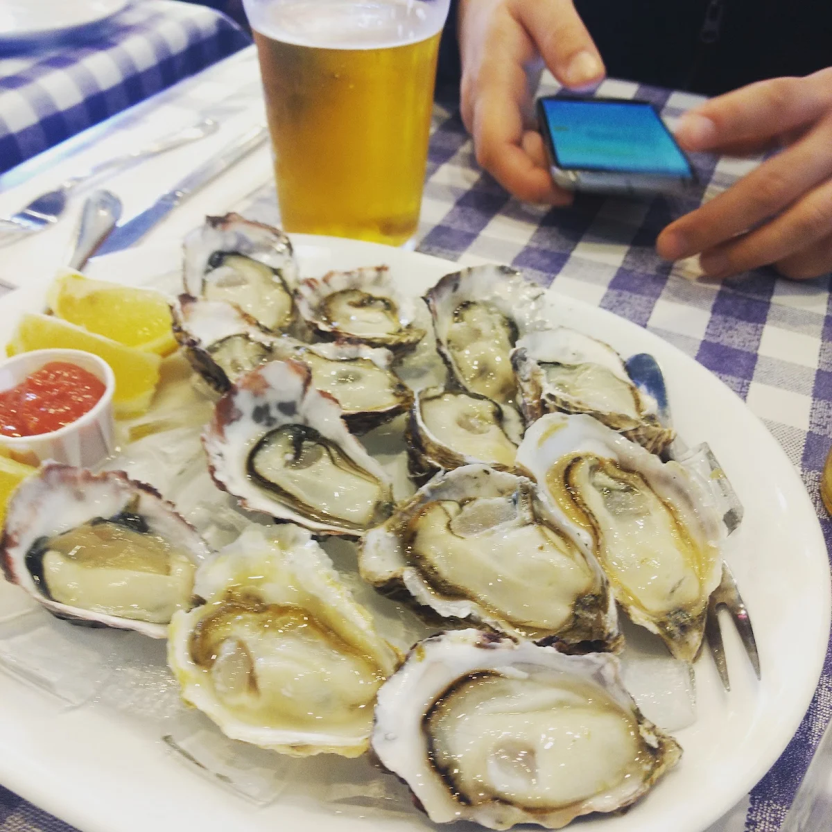 Raw Oysters