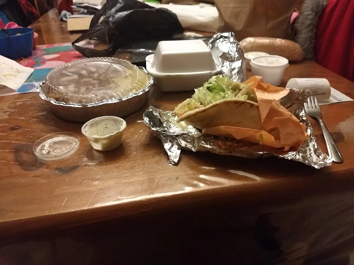 Large Chicken Gyros Plate