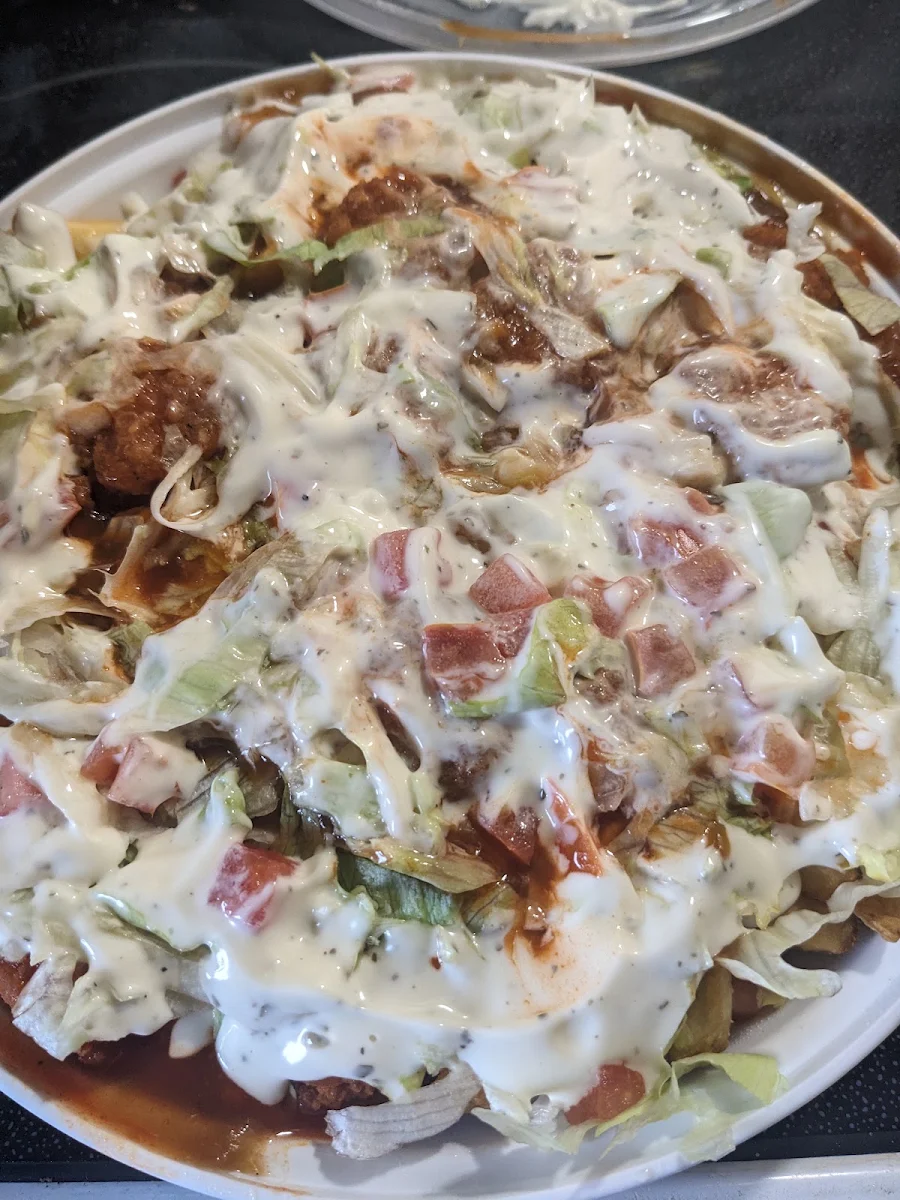 Buffalo Chicken Poutine
