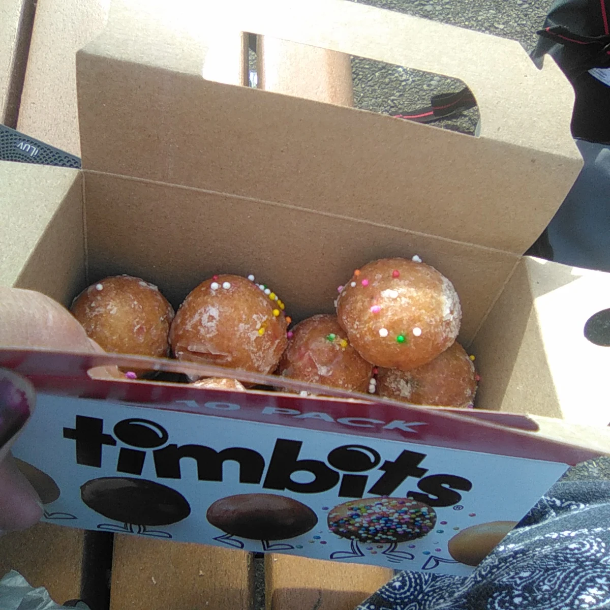 Chocolate Glazed Timbit