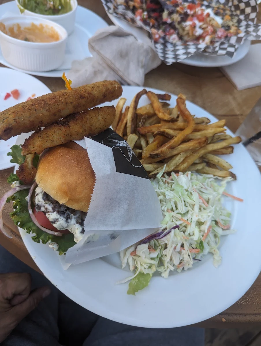 Dill Pickle Burger