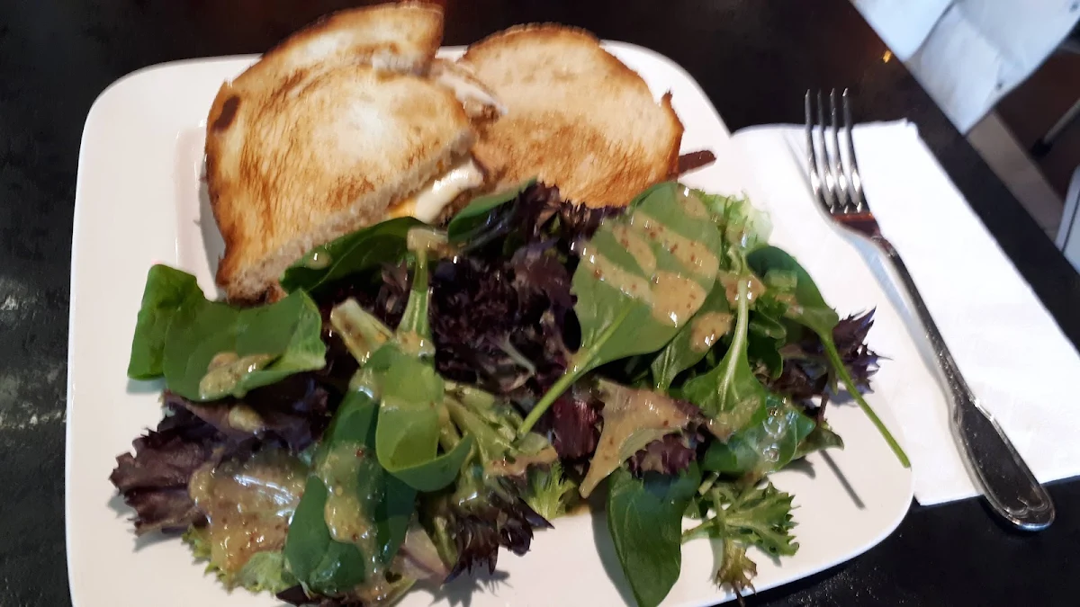 Grilled Cheese Sandwich and Salad Combo