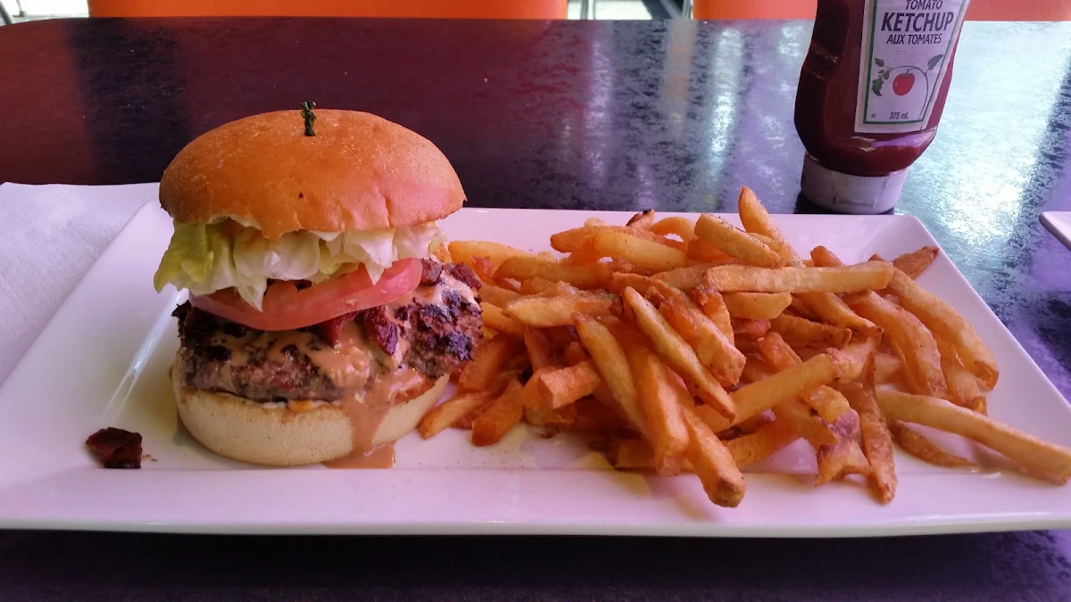 PB Bacon Burger