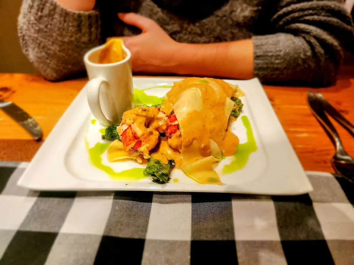 Deconstructed Lobster Ravioli
