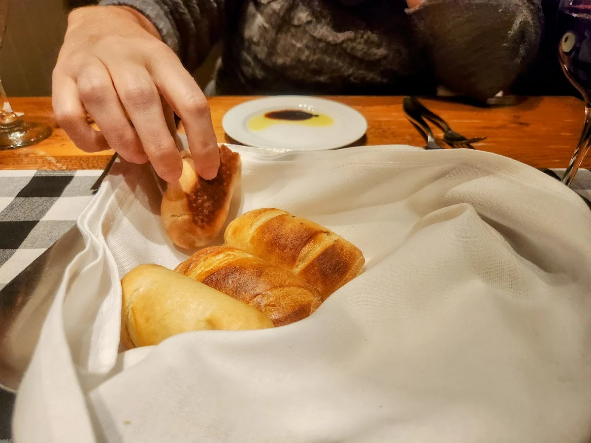 Fresh Bread with Olive Oil and Balsamic Vinaigrette